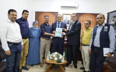 وزير الصحة العامة والسكان يدشن إشهار الدليل الوطني لمكافحة العدوى