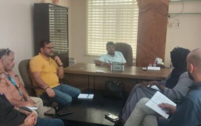 فريق من اليونيسف يزور المركز الوطني للتثقيف والإعلام الصحي