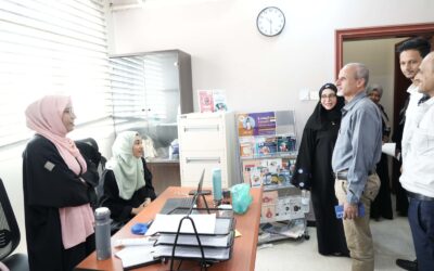 الشبحي والسباعي يطلعان على سير عمل المركز الوطني للتثقيف ويشيدان بدوره في نشر الوعي الصحي