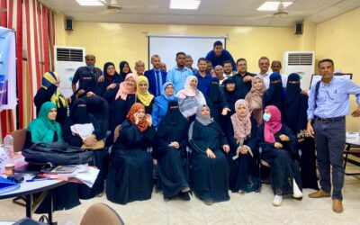       إدارة الجودة تختتم دورة تعزيز الرعاية الصحية ومكافحة العدوى بالمستشفيات الحكومية بعدن