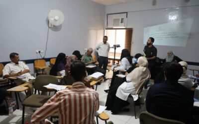 وزارة الصحة تنفذ دورة تدريبية عن صمود مستشفيات عدن تستهدف 30 مشاركاً من أعضاء لجنة الكوارث