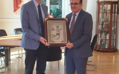 وزير الصحة يلتقي مدير جامعة اكون الالمانية