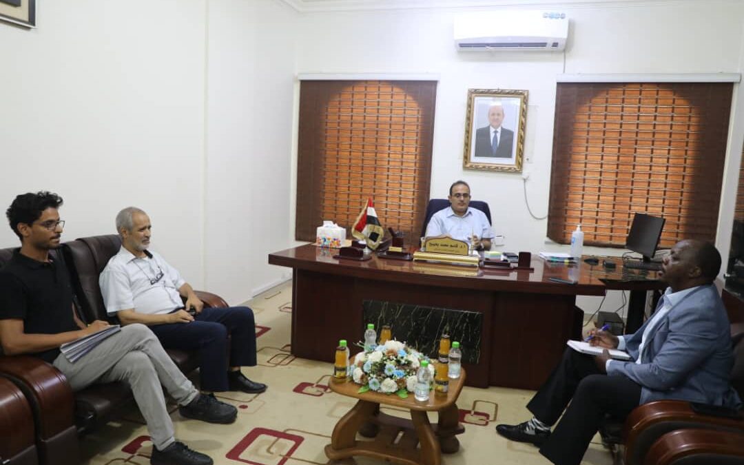 وزير الصحة يلتقي المدير القُطري لمنظمة جي اس أي ويثني على جهودها في القطاع الصحي