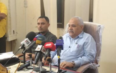 مدير عام صحة عدن في مؤتمر صحفي: لا قلق من الاسهالات