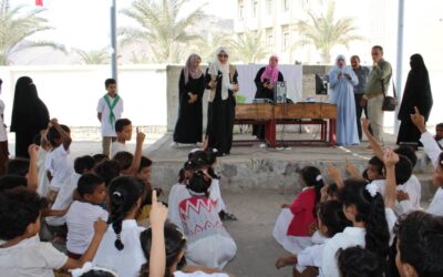 المركز الوطني للتثقيف والإعلام الصحي ينفذ نشاطا توعويا في مدارس عدن