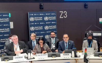 وزير الصحة يشارك في اجتماعات المكتب التنفيذي لمنظمة الصحة العالمية في جنيف