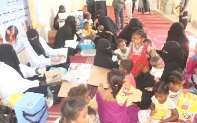 مكتب وزارة الصحة العامة والسكان بحضرموت الساحل يدشن حملة النشاط الإيصالي بدعم من منظمتي اليونيسيف والصحة العالمية