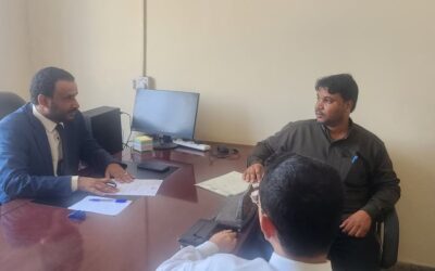 مدير عام المخيمات الطبية يلتقي مدير مؤسسة السبيل لبحث تنفيذ مخيمات تخصصية بحضرموت وشبوة