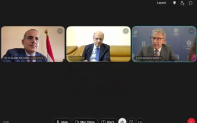 وزير الصحة يبحث مع السفير الإيطالي تعزيز التعاون الصحي وتوسيع مجالات الشراكة بين البلدين